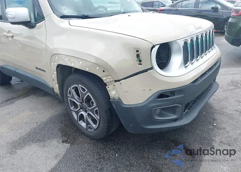 2016 Jeep Renegade Limited из США, поврежденный, VIN ZACCJADT7GPD79457
